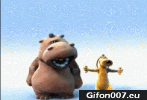 Gif 179: Cartoon, Film, Music, Gifs, Hippo, Dog 