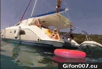 Jump into the Water, Super, Ship, Gif