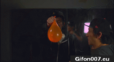 Slow Motion, Water, Balloon to the Face, Video, Gif, Gifs
