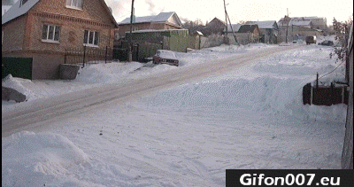 Car Accident, Gif, Video, Snow