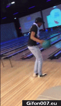 Funny Bowling Fail, Youtube Video, Gif