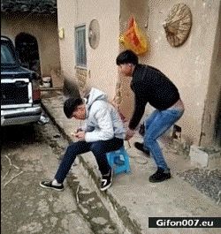 Funny Chinese Videos, Ripped Jeans, Gif