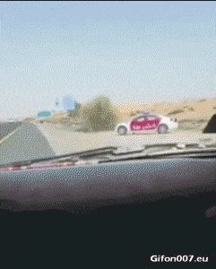 Funny Video, Artificial Police Car, Gif
