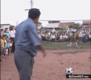 Gif 880: Funny Video, Playing Football, Fail 