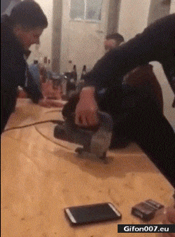 Funny Video, Table, Cutting, Gif