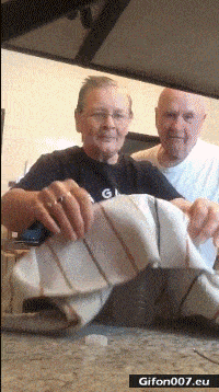 Gif 1251: Funny Video, Water, Bottle, Retirees 